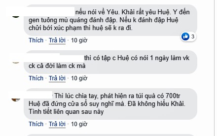 Khán giả tranh cãi việc Huệ đề nghị ôm Khải trước mặt Quốc trong trailer tập 73 - ảnh 5