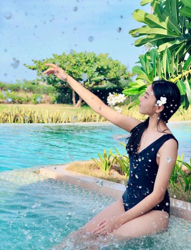 Con gái MC Quyền Linh ở tuổi 14 cao 1m70, xinh đẹp như Trương Bá Chi - ảnh 4