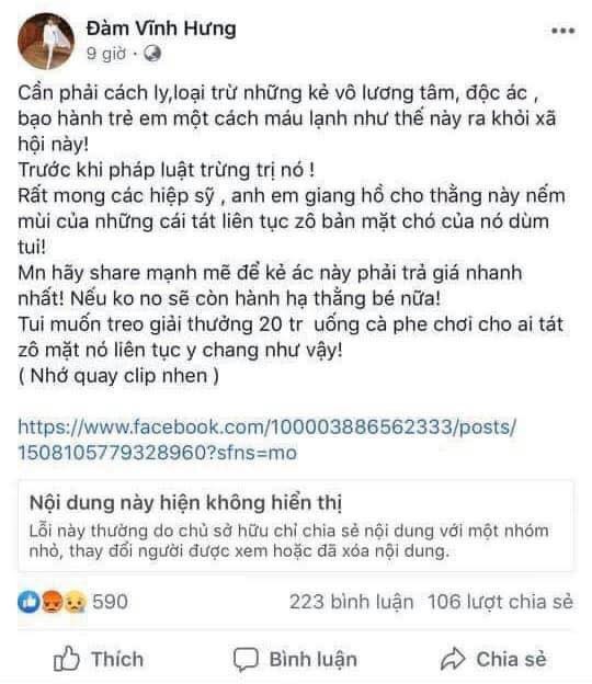 Đàm Vĩnh Hưng lên tiếng về ồn ào kích động bạo lực - ảnh 5
