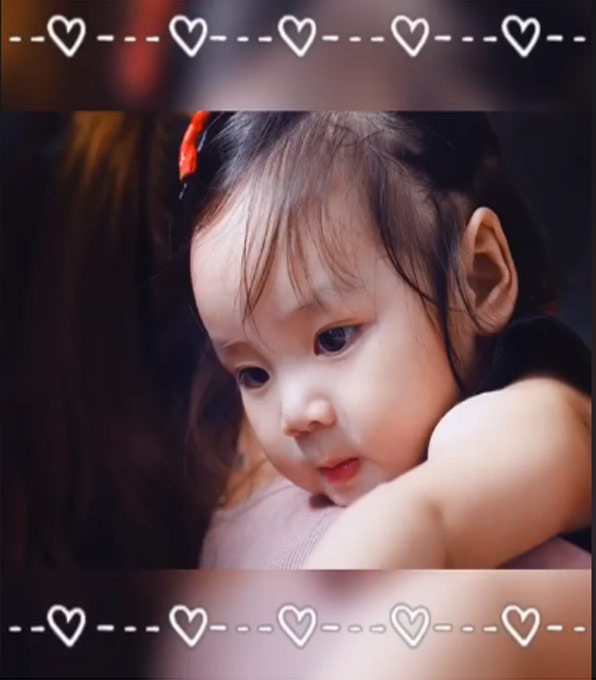Vợ Hoài Lâm chính thức công khai diện mạo xinh như búp bê của con gái - ảnh 3