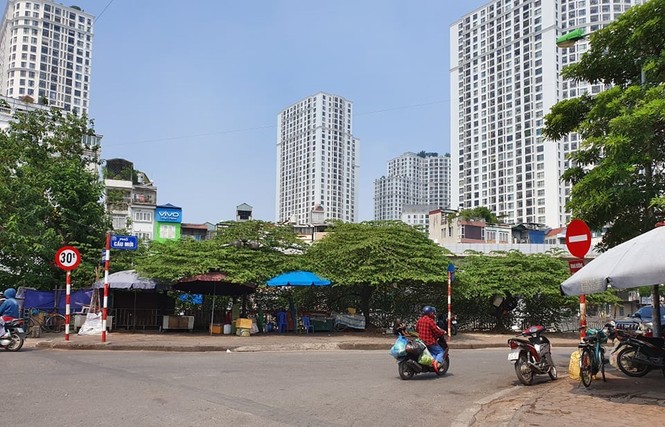 Tiểu thương chật vật sau khi chợ đầu mối Ngã Tư Sở giải tỏa - ảnh 1