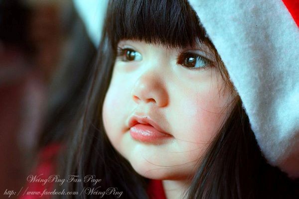Hiện tại, Weingping là gương mặt mẫu nhí đắt giá của Thái