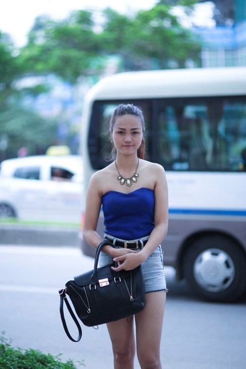 Thí sinh này có chiều cao lên tới 1m78