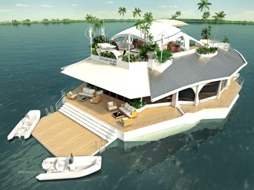 Cano dùng để di chuyển qua lại giữa đảo và đất liền