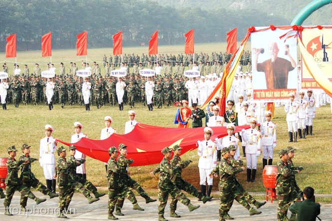 Hình ảnh ấn tượng tại hội thao toàn quân 2011 - ảnh 5