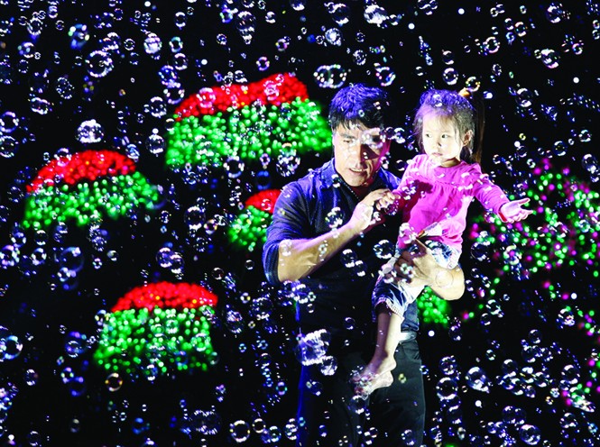 Trở về giấc mơ tuổi thơ - Ảnh: Xuân Phú