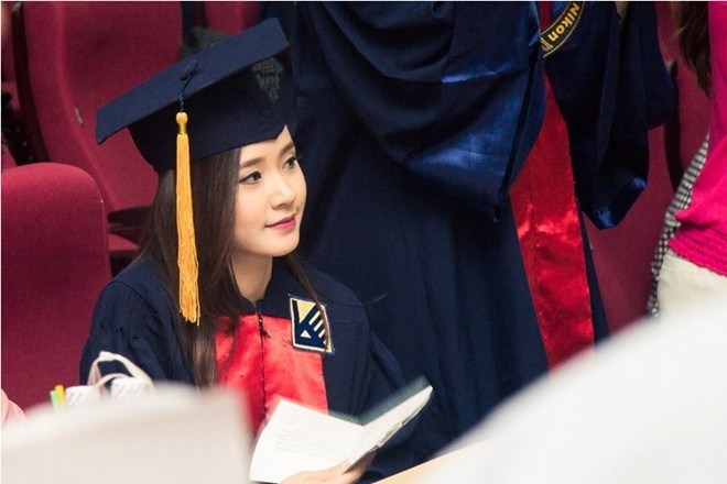 Hình ảnh cô gái trẻ năng động, học giỏi và luôn biết giữ gìn hình ảnh của mình trong lòng công chúng