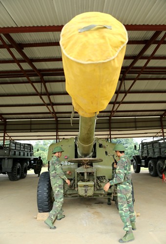 Công tác chuẩn bị trước khi hành quân được cán bộ, chiến sĩ đơn vị thực hiện hết sức chu đáo