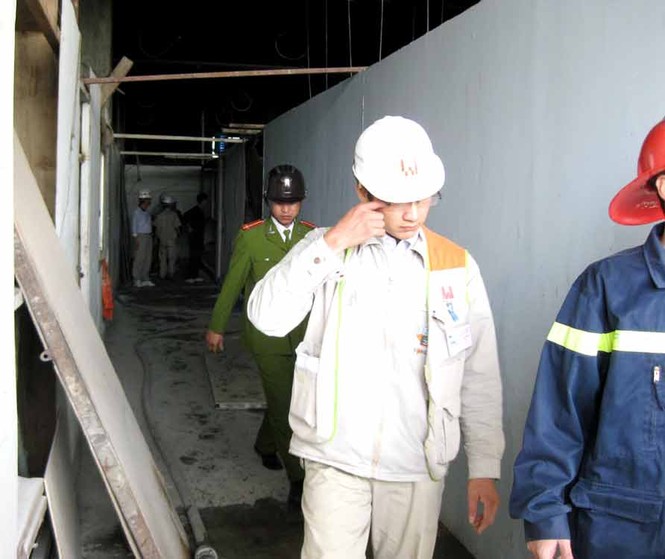 Cháy tại tầng 1 cao ốc Keangnam - ảnh 3