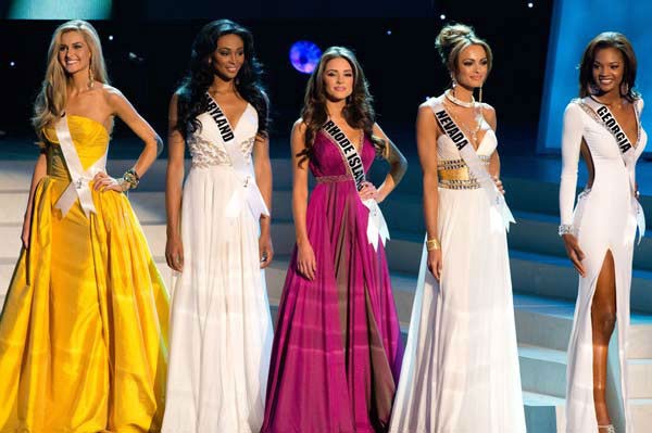 Olive và 4 người đẹp lọt vào top 5: Audrey Bolte (Ohio), Nana Meriwether (Maryland), Olivia Culpo (Rhode Island), Jade Ashley Kelsall (Nevada), Jasmyn 'Jazz' Alexandria Wilkins (Georgia)