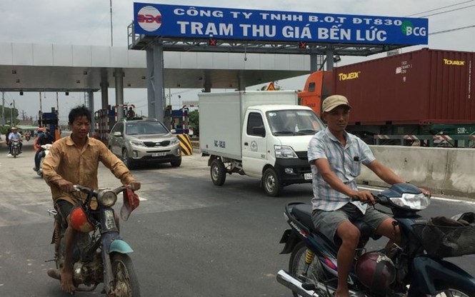 Từ 17/6: Giá vé qua trạm BOT 830 Long An cao nhất 165.000 đồng - ảnh 1