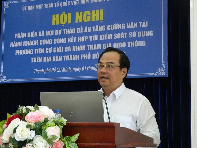 Đề xuất cấm xe máy vào trung tâm TPHCM từ năm 2030 - ảnh 1
