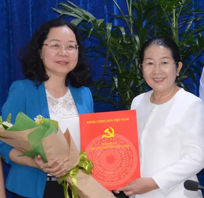 Bà Thái Thị Bích Liên làm Bí thư Quận ủy quận 4 - ảnh 1