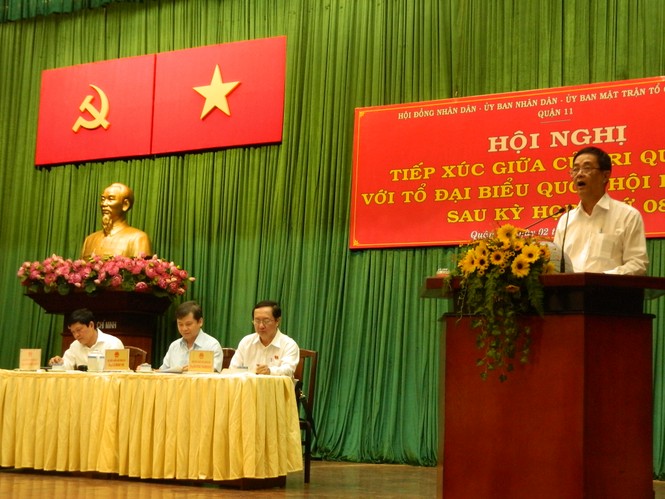 Cử tri TPHCM: