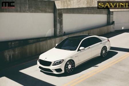 Mercedes S63 AMG 'làm đẹp' với vành Savini - ảnh 10