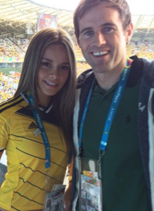 Nữ phóng viên Colombia gây sốt ở World Cup 2014 - ảnh 1