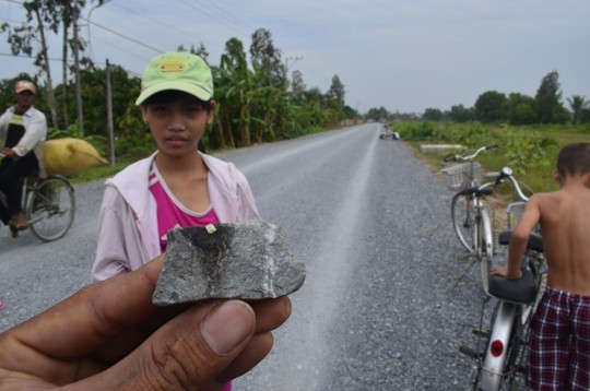 Trà Vinh: Dân đổ ra đường nhặt “vàng“ - ảnh 2
