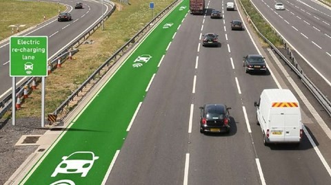 Thử nghiệm đường cao tốc sạc không dây tự động ở Anh - ảnh 1