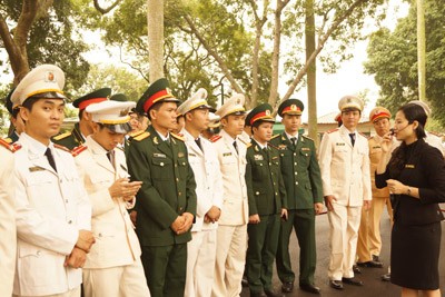 Tuổi trẻ lực lượng vũ trang báo công dâng Bác - ảnh 7