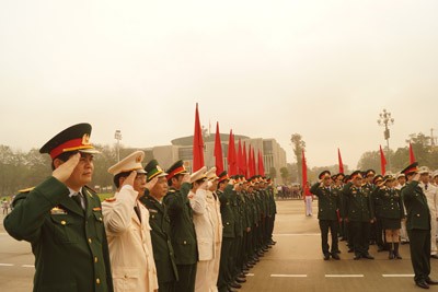 Tuổi trẻ lực lượng vũ trang báo công dâng Bác - ảnh 2