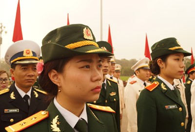 Tuổi trẻ lực lượng vũ trang báo công dâng Bác - ảnh 5