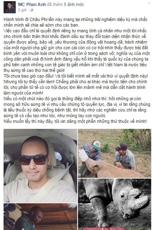 Lý do xuống tóc ít ai nghĩ tới của MC Phan Anh - ảnh 1