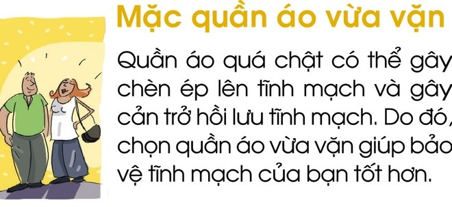 Người bị suy tĩnh mạch nên làm gì? - ảnh 2