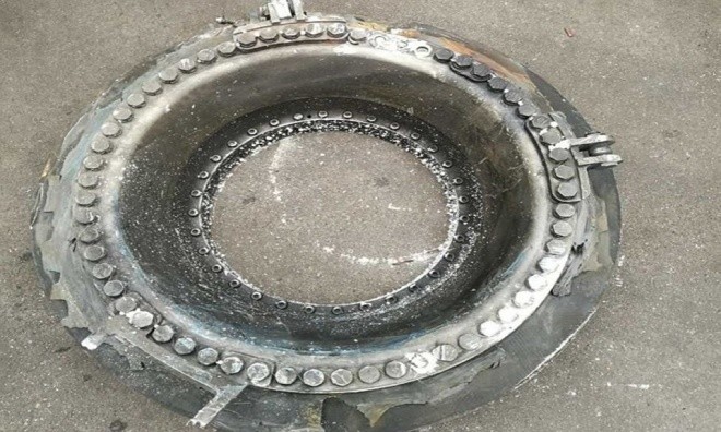 Vật thể lạ bốc cháy trên đỉnh núi Trung Quốc - ảnh 5