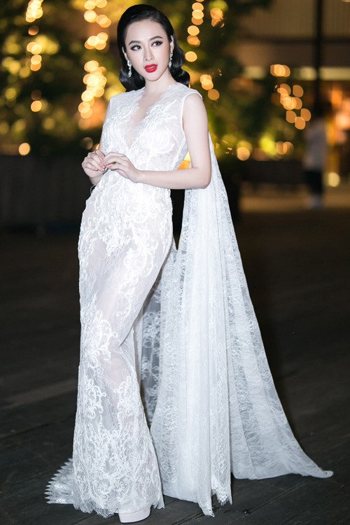 Angela Phương Trinh lộng lẫy khoe sắc cùng Thủy Top - ảnh 2