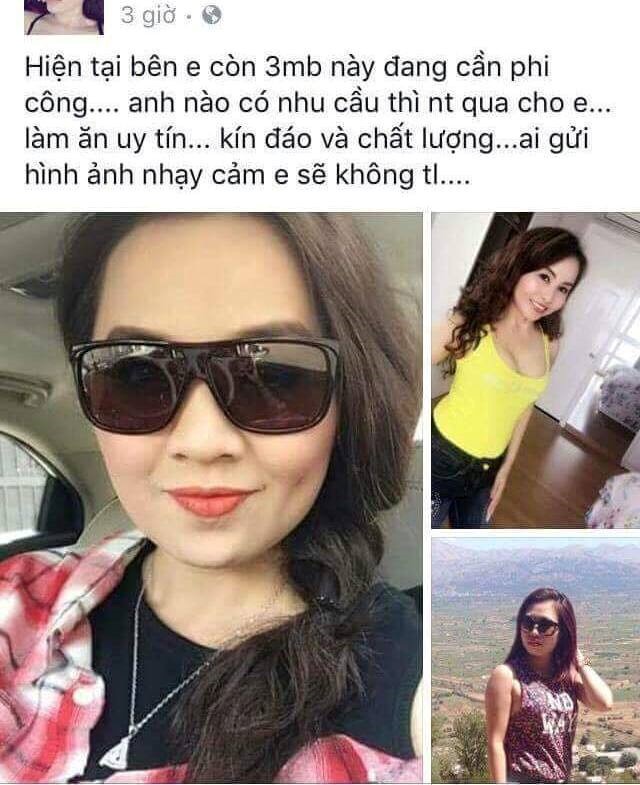 Diễn viên Hoài An bị đưa hình ảnh lên trang môi giới 'phi công trẻ' - ảnh 1