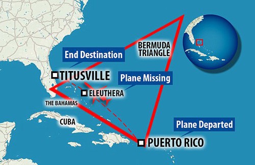 Bốn du khách đột ngột 'bốc hơi' khi bay qua tam giác quỷ Bermuda - ảnh 1