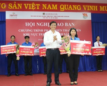 Thanh niên Agribank khu vực TP.HCM: xung kích, tình nguyện, sáng tạo - ảnh 1
