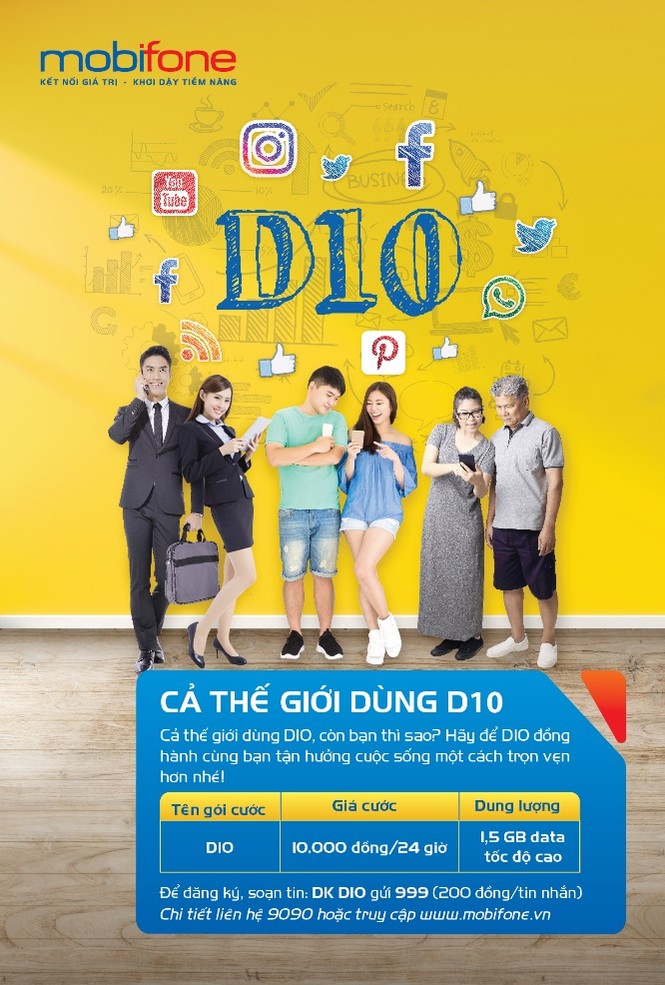 10 ngàn mỗi ngày thổi bay nỗi lo rớt mạng - ảnh 1