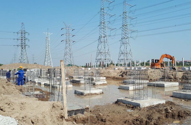 Đẩy nhanh tiến độ dự án Trạm biến áp 220 kV Quang Châu - ảnh 1