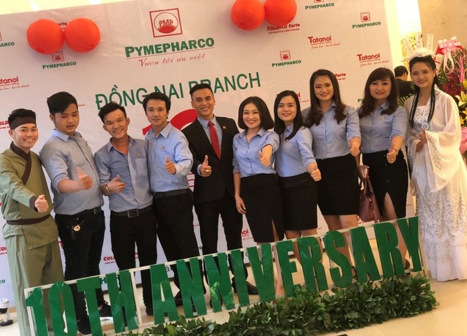 Pymepharco kỷ niệm 10 năm thành lập chi nhánh Đồng Nai và Lâm Đồng - ảnh 1