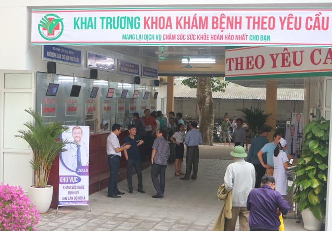 Bệnh viện ĐK thành phố Vinh ra mắt Khoa khám bệnh theo yêu cầu - ảnh 3