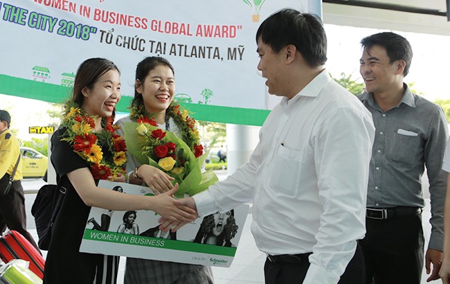 Sinh viên Duy Tân giành giải Women in Business Global Award tại Mỹ - ảnh 2