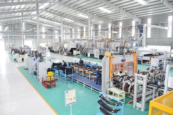 Thaco nâng cao tự động hóa trong sản xuất - ảnh 1