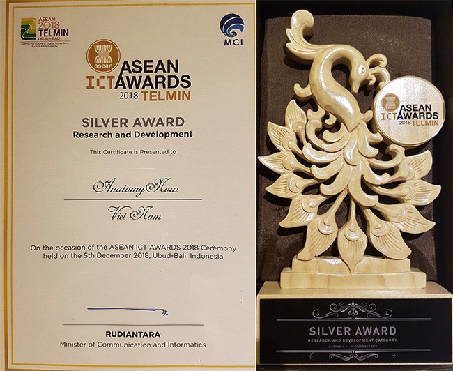 ĐH Duy Tân giành giải Bạc tại ASEAN ICT Awards 2018 - ảnh 1
