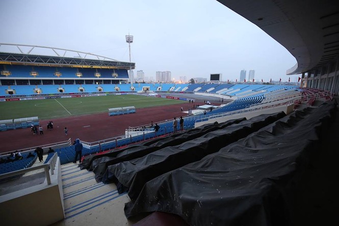 Bên trong sân vận động Mỹ Đình trước trận chung kết AFF Cup 2018 - ảnh 2