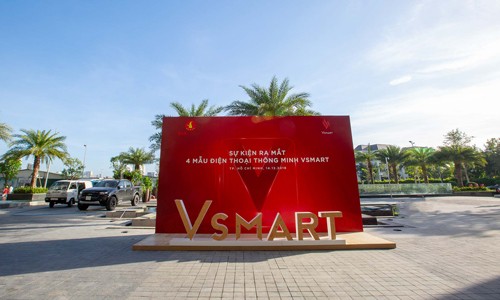 Lộ sân khấu hoành tráng trước thềm ra mắt điện thoại Vsmart - ảnh 1