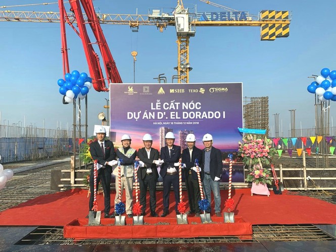 Tân Hoàng Minh chính thức cất nóc dự án D’. El Dorado I - ảnh 1