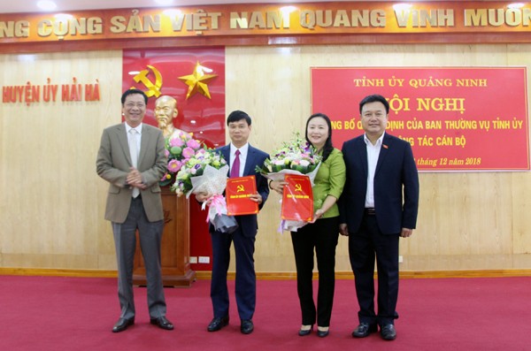 Công bố quyết định của Ban Bí thư Trung ương Đảng về công tác cán bộ - ảnh 1