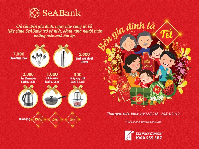 Tận hưởng trọn vẹn dư vị năm mới cùng Seabank - ảnh 1