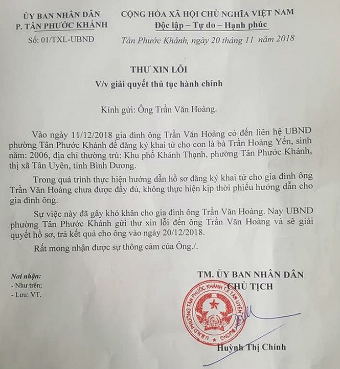 Mới nhất vụ con bị tai nạn chết, bố đi khai tử 3 lần không được - ảnh 2