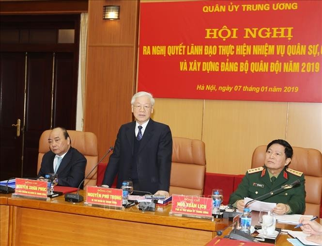Tổng Bí thư, Chủ tịch nước chủ trì Hội nghị Quân ủy Trung ương - ảnh 2
