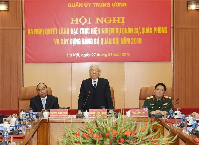 Tổng Bí thư, Chủ tịch nước chủ trì Hội nghị Quân ủy Trung ương - ảnh 3