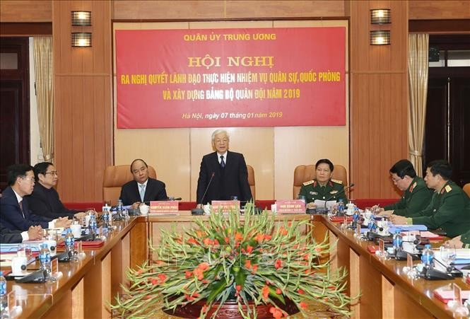 Tổng Bí thư, Chủ tịch nước chủ trì Hội nghị Quân ủy Trung ương - ảnh 4