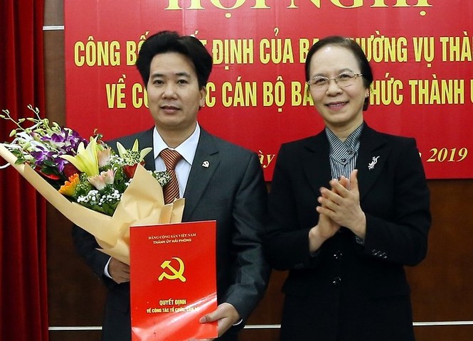 Nhân sự mới Nam Định, Thanh Hóa, Hải Phòng - ảnh 1