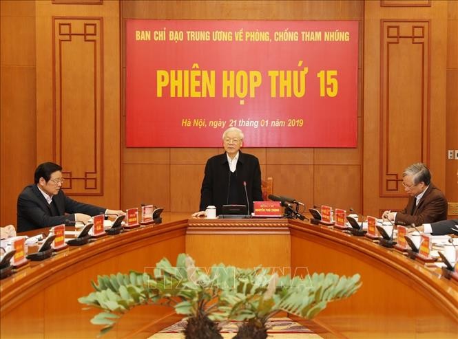 TBT, Chủ tịch nước chủ trì Phiên họp thứ 15 Ban Chỉ đạo TƯ về phòng, chống tham nhũng - ảnh 2